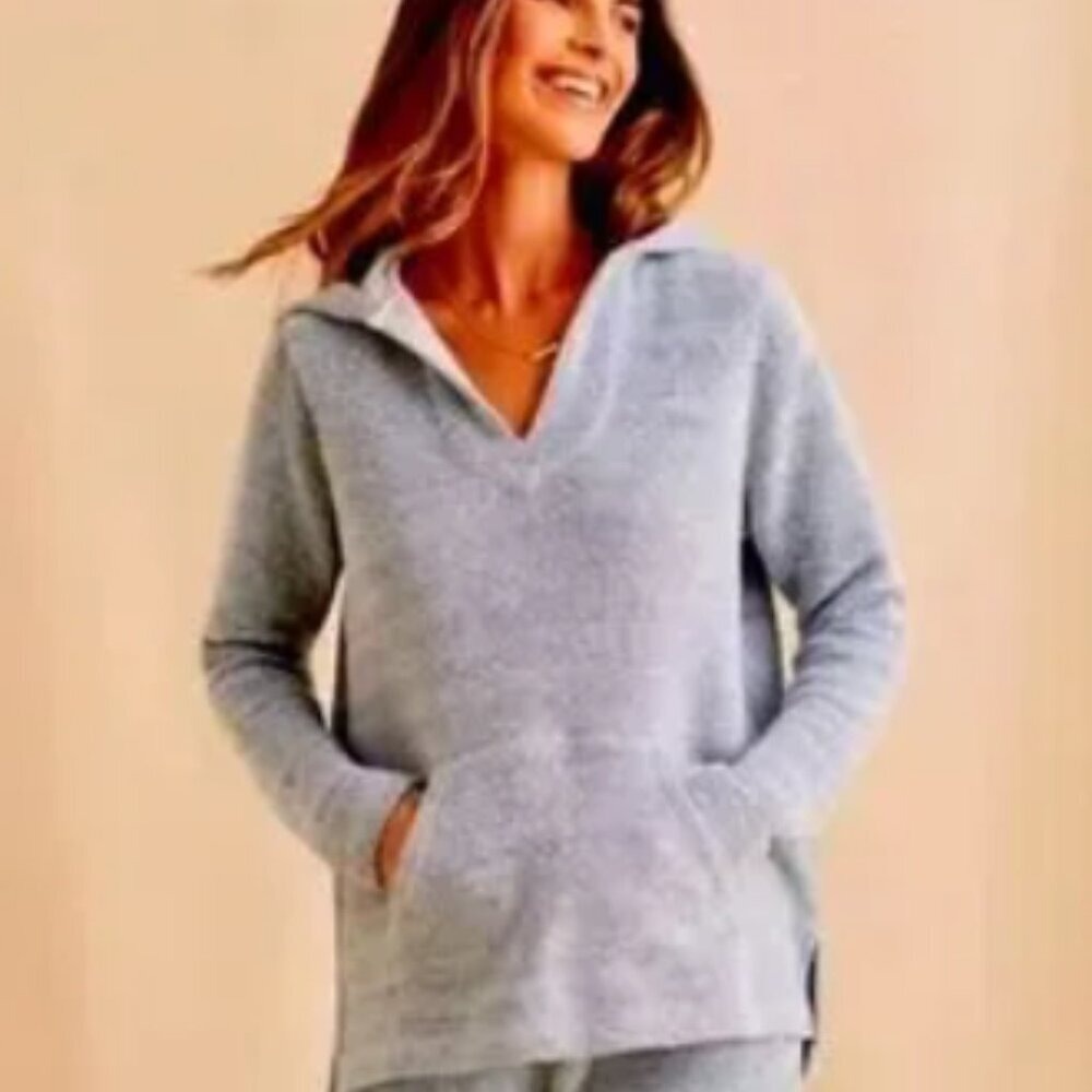 Faherty Seabrook French Terry Whitewater Hoodie Pullover Women's‎ Size Small